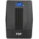 ДБЖ FSP iFP-2000, 2000ВА/1200Вт, LCD, Schuko*4. 230V/50Hz ,w/o RJ45,w/ USB, Black, 12V/9Ah*2, CIS