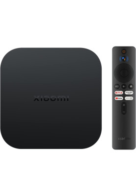 TV Медіаплеєр Xiaomi TV Box S 2nd Gen 2Gb/8Gb/Google TV/HDMI 2.1/USB 2.0/Wi-Fi/Bluetooth 5.2/Black
