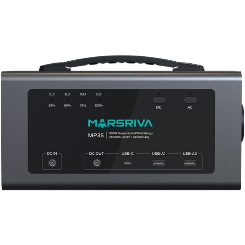Зарядна станція Marsriva MP3S 300Вт (313.6 Вт/г)  LiFePO4