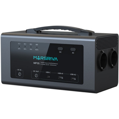Зарядна станція Marsriva MP3S 300Вт (313.6 Вт/г)  LiFePO4