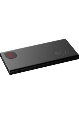 УМБ Baseus Adaman 10000mAh 22,5W, Micro USB, 2xUSB,2xType-C PD,QC3.0,black