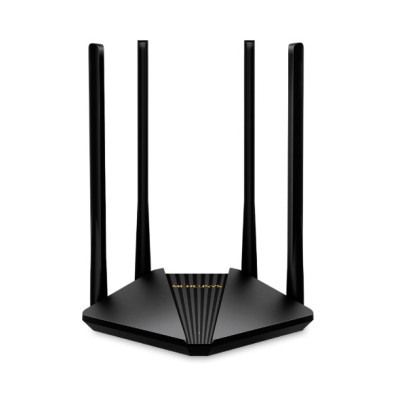 Маршрутизатор Mercusys MR1200G, AC1200,300 Mbps 2.4 GHz/5 GHz, 4× Fixed External Antennas, 2×GE LAN,