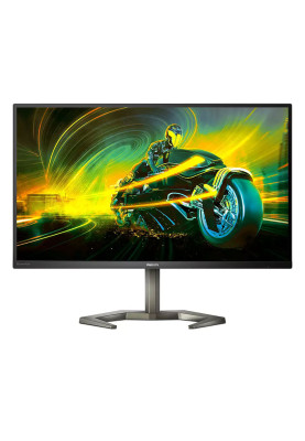TFT 27" Philips 27M1N5200PA, FHD, IPS, 240Гц, 0,5 мс, 2хHDMI, DP, USB-hub, HAS, кол, чорний