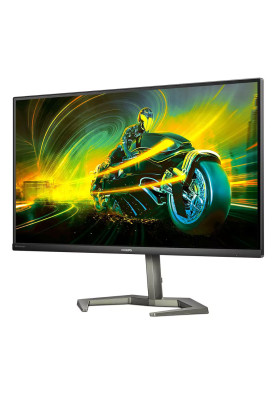 TFT 27" Philips 27M1N5200PA, FHD, IPS, 240Гц, 0,5 мс, 2хHDMI, DP, USB-hub, HAS, кол, чорний