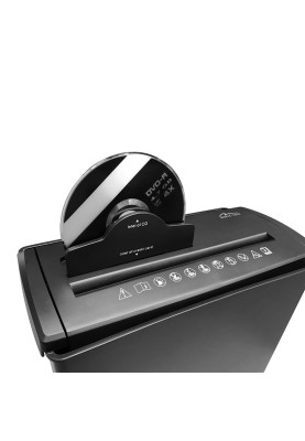 Знищувач документів Media-Tech MT215, CD/DVD discs & credit cards. 5 pages simultaneously