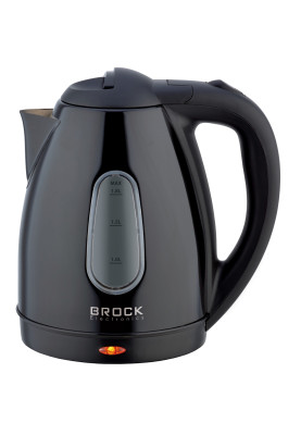 Електрочайник BROCK WK 0604 BK1500Вт/ 1.8л/ потрійна система безпеки/ чорний