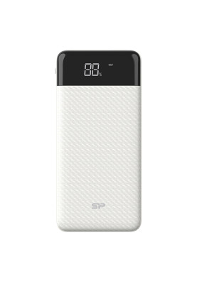 УМБ Silicon Power GS28 20000mAh 2x USB, Type-C in, біла