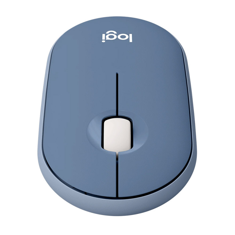 Мишка Logitech M350 Pebble бездротова blueberry