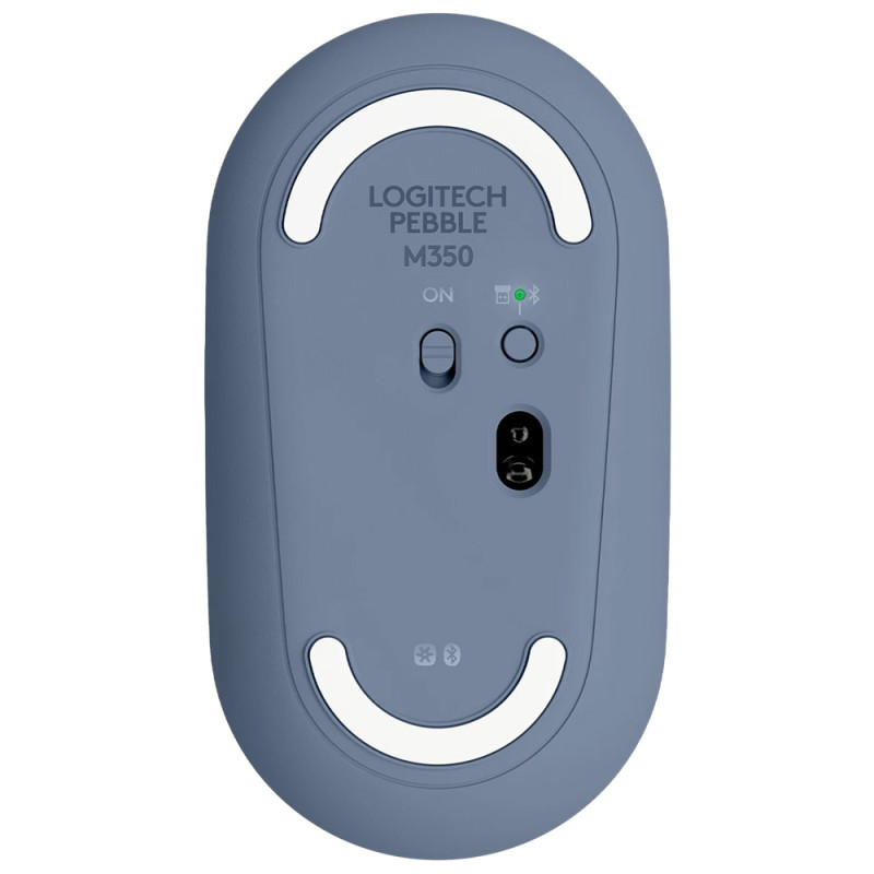 Мишка Logitech M350 Pebble бездротова blueberry