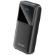 УМБ Vention 20000mAh 22.5W 3A,PD,QC 3.0, Micro-USB,USB-C,2xUSB-A, LED Display Black