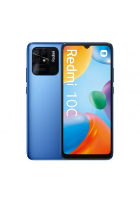 Смартфон Xiaomi Redmi 10C NFC 4/128GB Ocean Blue (220333QNY)