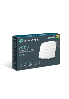 Точка доступу TP-Link EAP265 HD AC1750 2xGE LAN PoE+passive PoE MU-MIMO стел.