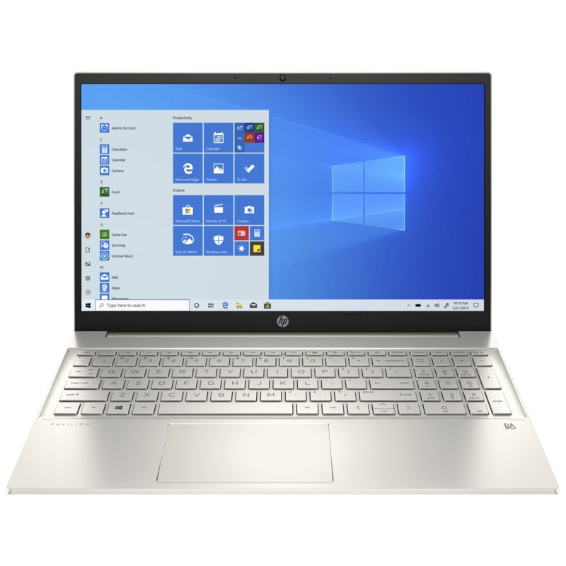 Ноутбук HP Pavilion 15-eg2042ua 15.6" FHD IPS, 250n/i3-1215U (4.4)/8Gb/SSD512Gb/Int UHD/Підсв/DOS/Золотистий (832Y0EA)