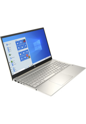 Ноутбук HP Pavilion 15-eg2042ua 15.6" FHD IPS, 250n/i3-1215U (4.4)/8Gb/SSD512Gb/Int UHD/Підсв/DOS/Золотистий (832Y0EA)