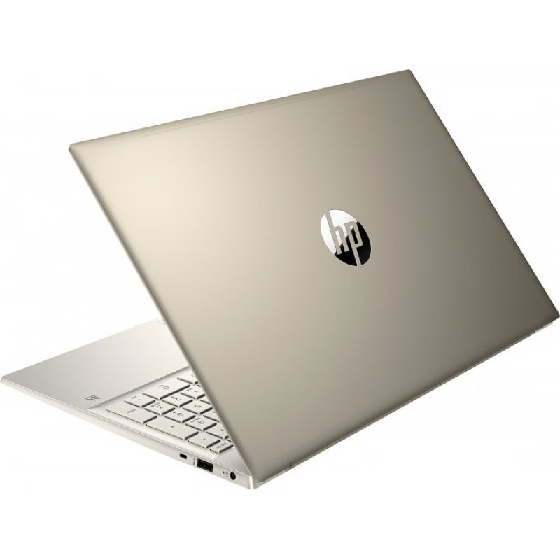 Ноутбук HP Pavilion 15-eg2042ua 15.6" FHD IPS, 250n/i3-1215U (4.4)/8Gb/SSD512Gb/Int UHD/Підсв/DOS/Золотистий (832Y0EA)