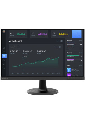 TFT 23.8" Lenovo VA, 1920х1080, 4 мс, 75 Гц,  FreeSync, 1xVGA/1xHDMI 1.4