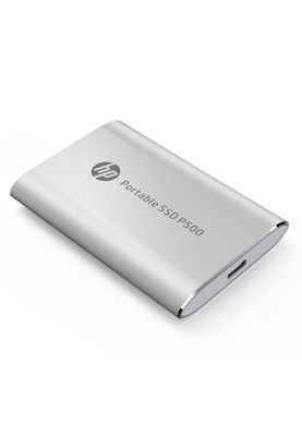 SSD external, USB 3.1 Gen2 Type-C  250Gb, HP P500, TLC, Silver, срібний, Retail