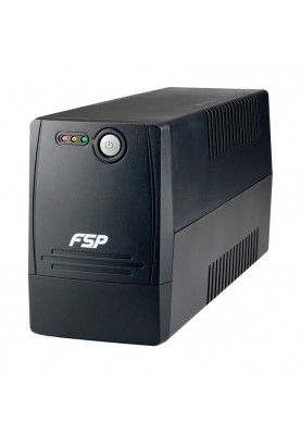 ДБЖ FSP FP2000, 2000ВА/1200Вт, Line-Int, USB/45, 4 шт*SCHUKO, AVR, Black