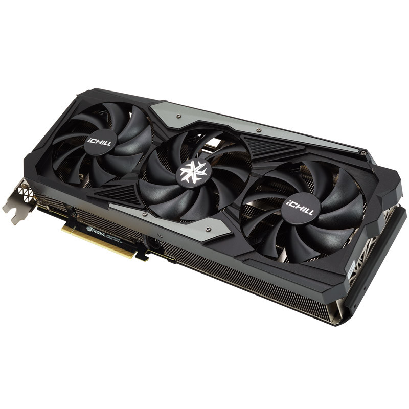 Відеокарта GeForce RTX4070 Ti Inno3D iChill X3, 12GB GDDR6X, 192bit, PCI Express