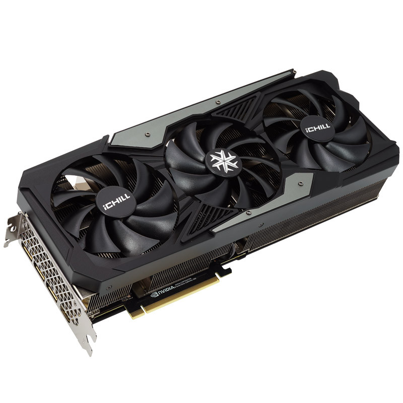 Відеокарта GeForce RTX4070 Ti Inno3D iChill X3, 12GB GDDR6X, 192bit, PCI Express