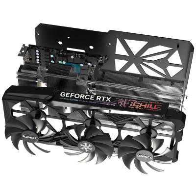 Відеокарта GeForce RTX4070 Ti Inno3D iChill X3, 12GB GDDR6X, 192bit, PCI Express