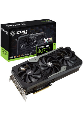 Відеокарта GeForce RTX4070 Ti Inno3D iChill X3, 12GB GDDR6X, 192bit, PCI Express