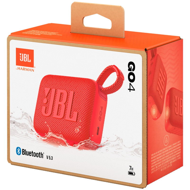 Акустична система JBL Go 4 Red