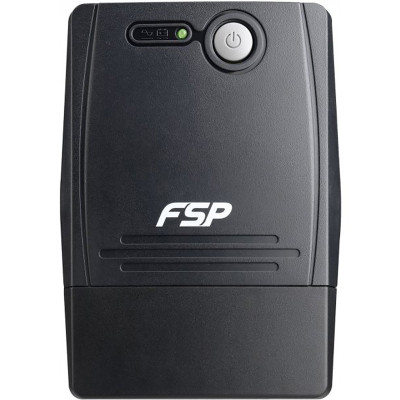 ДБЖ FSP FP600, 600ВА/360Вт, Line-Int, CE, IEC*4+USB+cable, Black