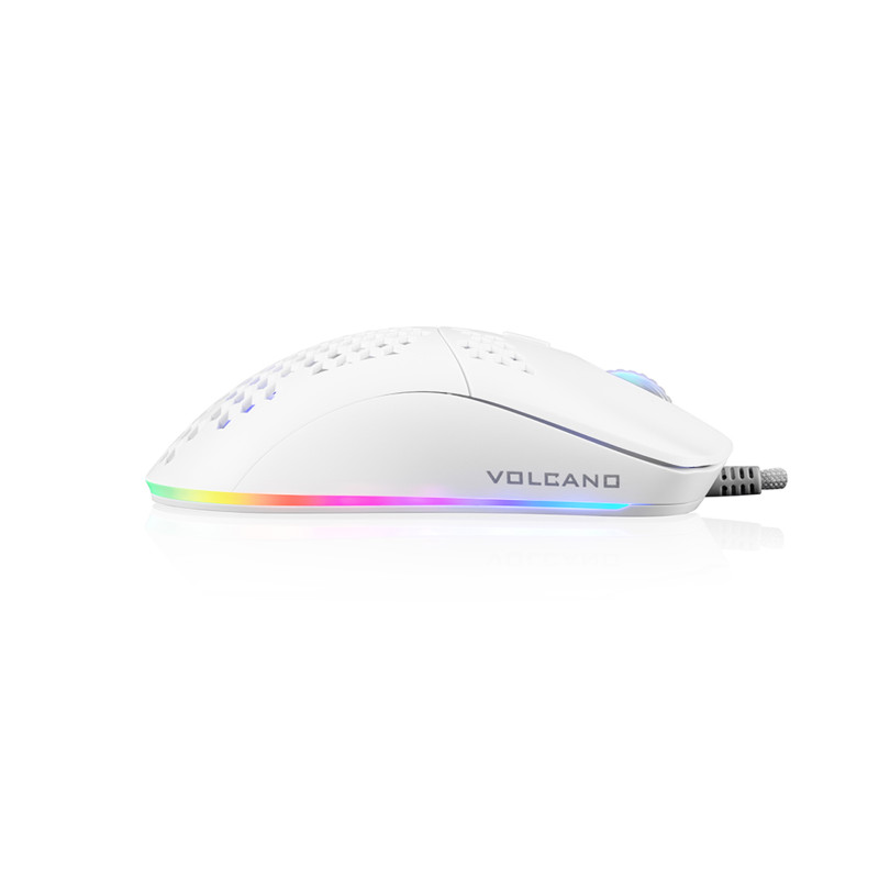 Мишка  Modecom Shinobi 3360 Volcano, ігрова, 12000dpi., 6кн., біла