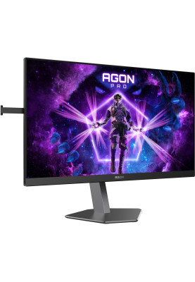 TFT 24.5" AOC AG256FS, Fast IPS, 390Гц, 2xHDMI, DP, USB-hub, HAS, Pivot, чорний