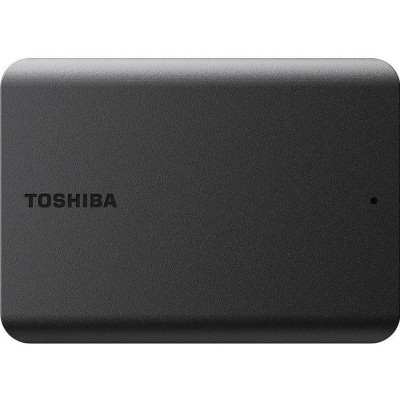 HDD external, USB 3.2  1Tb, Toshiba Canvio Basics Exclusive 2.5" External (HDTB510MK3AA), чорний