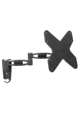 Кріплення для телевізора Manhattan MH TV 23"-42" 423755 VESA200х200/Max 20kg/Double-Link Swing Arm/Black