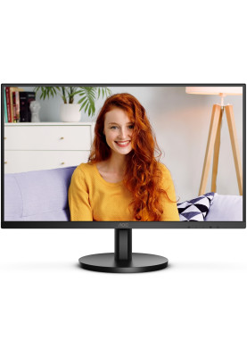 TFT 27" AOC U27B3M, 4K UHD, VA, 2xHDMI, DP, колонки, чорний