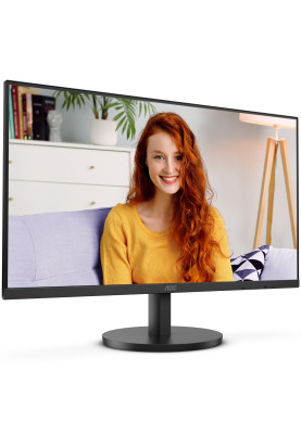 TFT 27" AOC U27B3M, 4K UHD, VA, 2xHDMI, DP, колонки, чорний