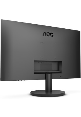 TFT 27" AOC U27B3M, 4K UHD, VA, 2xHDMI, DP, колонки, чорний