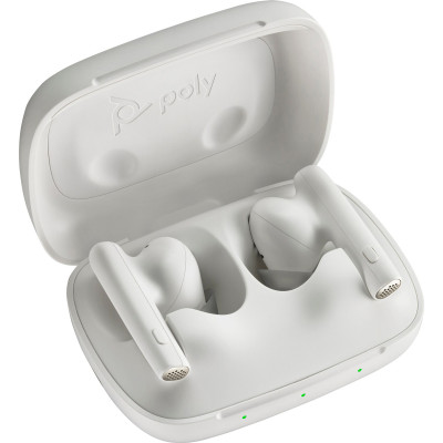 Навушники TWS Poly Voyager Free 60 Earbuds + BT700C + BCHC White