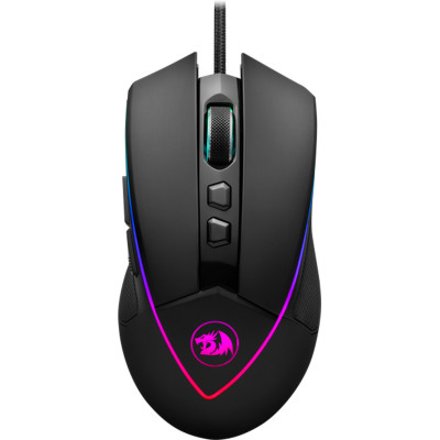Мишка Redragon Emperor RGB, ігрова, 14400dpi., 8кн., чорна