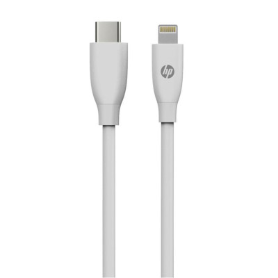 Кабель USB3.1 Type-C M-Lightning M, 2.0м, PD3.0, білий, DHC-MF102 HP