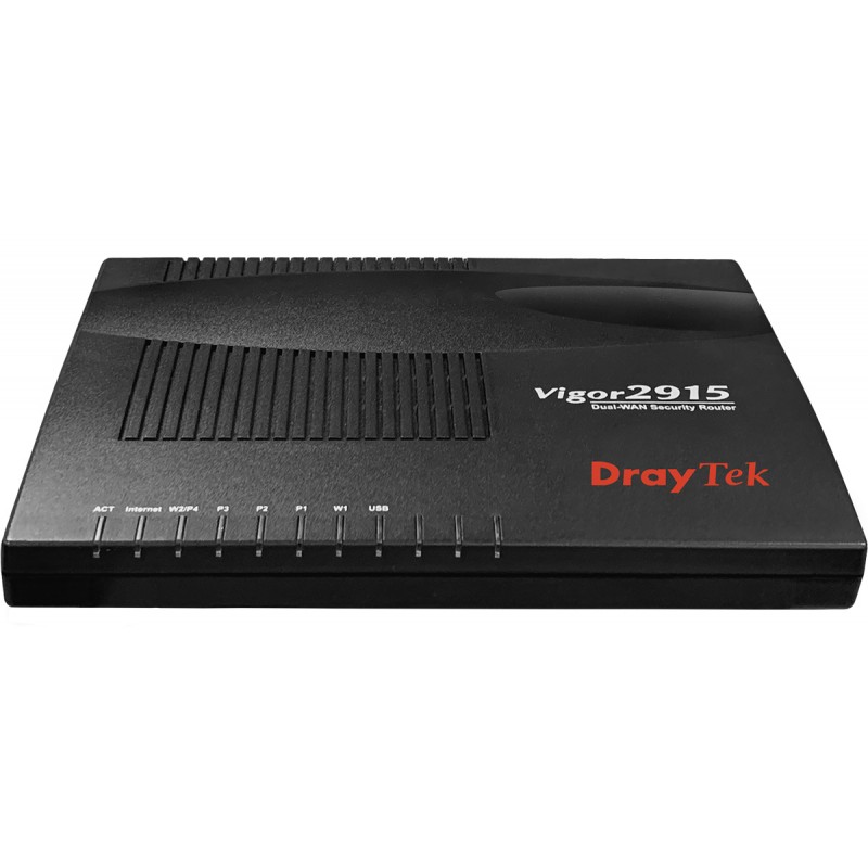 Маршрутизатор DrayTek Vigor 2915, 2 WAN GbE, 3 LAN GbE, 1 USB 2.0, 16 VPN, Multi-LAN (4+IP Routed Su