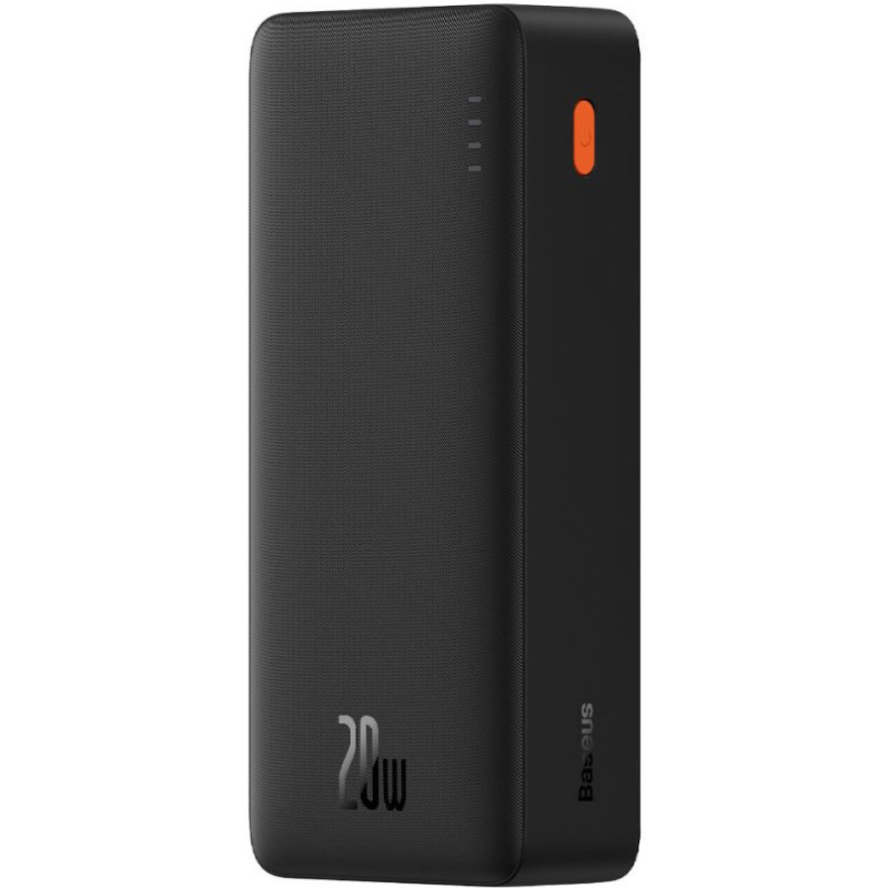 УМБ Baseus 30000mAh Airpow 20W PD,QC 3.0 USB-A, USB-C In/Out, Micro USB Black