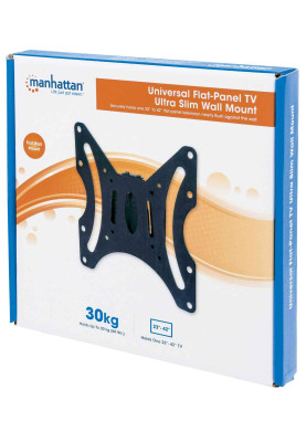 Кріплення настінне Manhattan MH TV 23" to 42", Ultra Slim Wall Mount, television, Steel