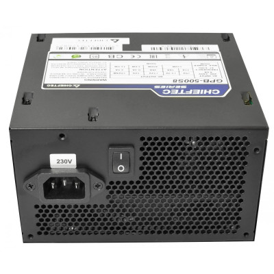 Блок Живлення 500W Chiefteс i-ARENA GPB-500S8, 120 mm, >85%, Bulk