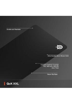 Ігрова поверхня SteelSeries Qck XXL 900х400х2мм