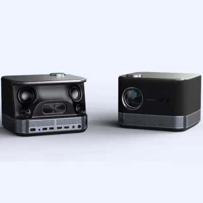 Проєктор Aurzen Boom 3 FullHD 500 ANSI Lm 16:9/4:3, 2*HDMI, 2*USB, Android Smart TV, Wifi, 36W, чорн