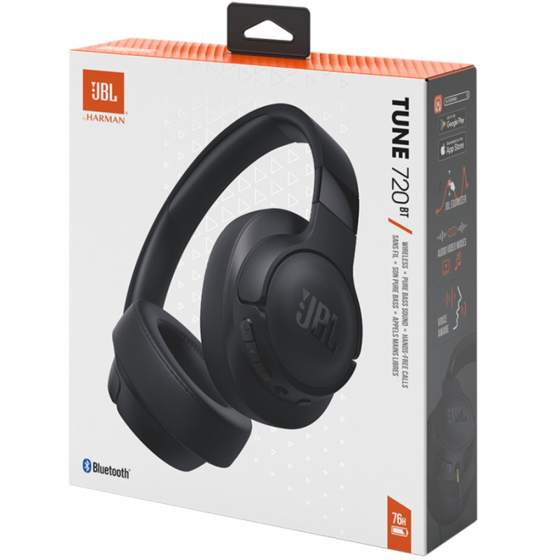 Навушники JBL T720BT Black