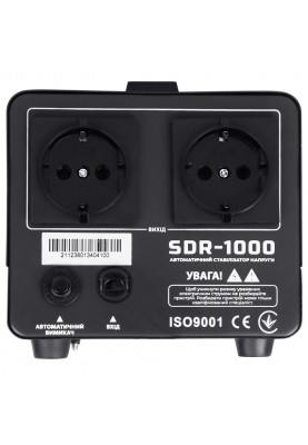 Стабілізатор напруги Gemix SDR-1000, 1000ВА/700 Вт, Ступінчастий