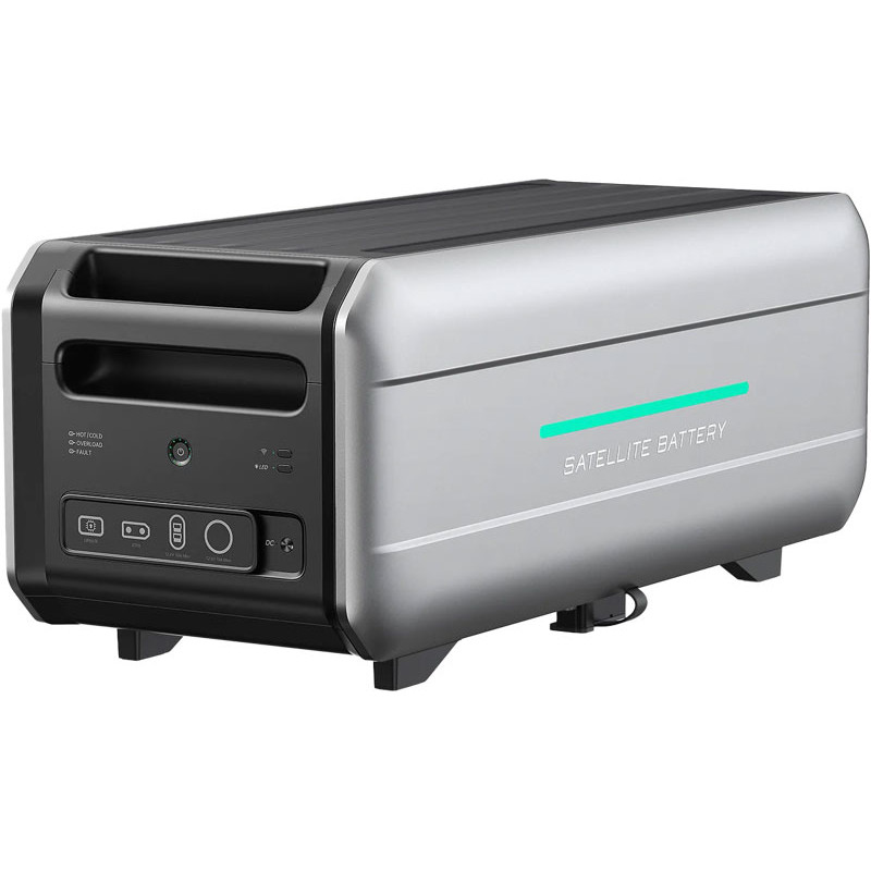 Комплект зарядної станції Zendure SuperBase V4600 Black + батарея V4600 Satellite Battery