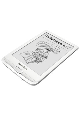 Електронна книжка PocketBook 617, White