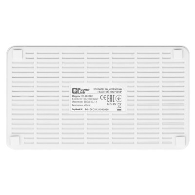 Комутатор 2E PowerLink 2E-SG108C 8xGE, Гiгабитний, некерований