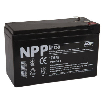 Акумуляторна батарея NPP 12V, 9.0 A (NPP HR1235W)